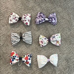 Colorful Kids Hair Bow Set